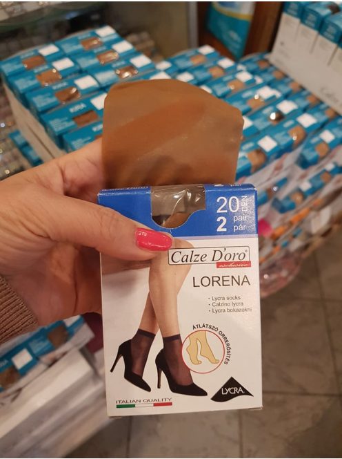 LYCRA BOKAFIX COGNAC 2 PÁR